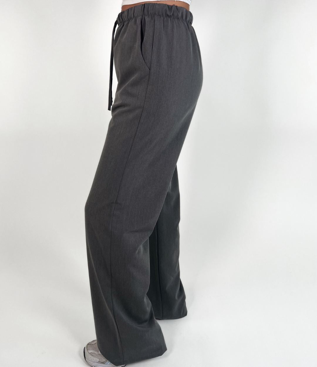 Lize pants | Dark grey | Tall