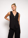 Nova gilet | Zwart | Tall