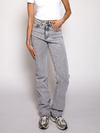 Lizza Straight Leg Jeans | Light grey | Stretch | Tall
