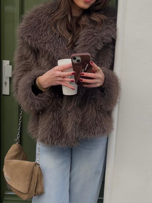 Lune Fur Jack | Bruin | Tall