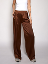 Gigi Satin pants | Tall | Bruin