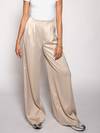 Gigi Satin pants | Tall | Beige