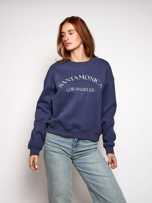 Santa Monica sweater | Blue | Tall