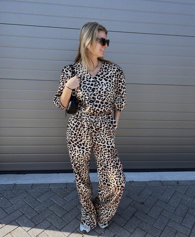 Joan | Oversized jumpsuit | Leopard | Tall