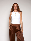 Basic Tank Top Noa | Off-white | Tall