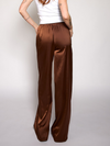 Gigi Satin pants | Tall | Bruin