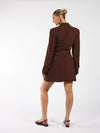 Luna Blazer Dress | Bruin | Tall