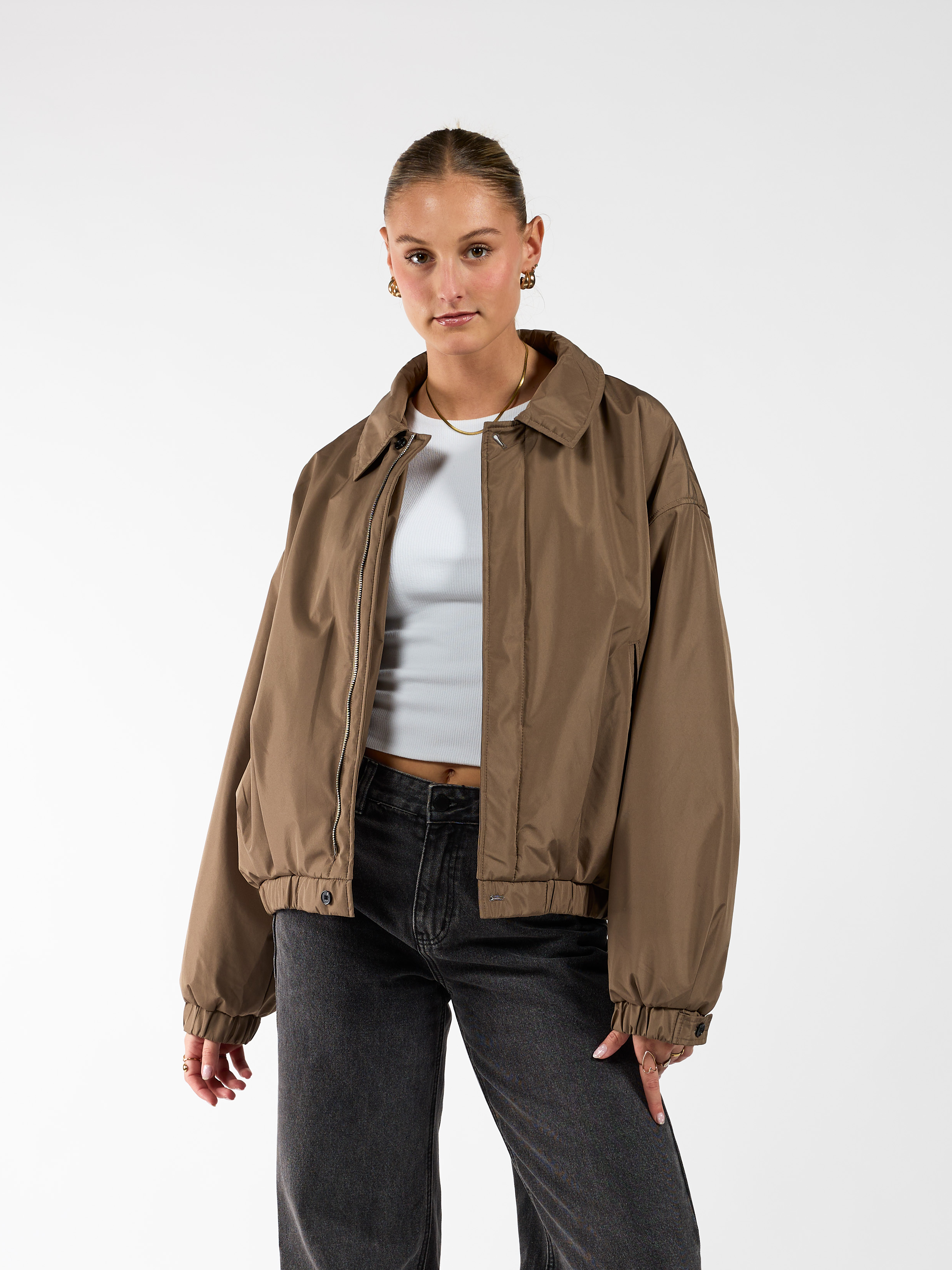 Générique Bedrukte jassen voor dames chic elegant bomberjack Générique Bedrukte jassen voor dames chic elegant bomberjack