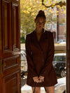 Luna Blazer Dress | Bruin | Tall