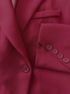 Lily getailleerde blazer | Bordeaux | Tall