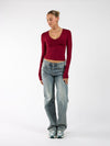Lovi V-top | Bordeaux | Tall