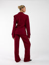 Lily getailleerde blazer | Bordeaux | Tall