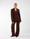 Lily getailleerde blazer | Bruin | Tall