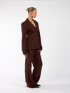 Lily getailleerde blazer | Bruin | Tall