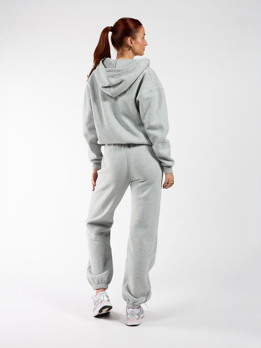 Khloé Zipper Hoodie | Grey | Tall