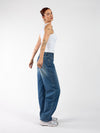 Rae Balloon Jeans | Mid-waist | Ocean blue | Tall