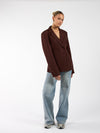 Lily getailleerde blazer | Bruin | Tall