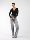 Lovi V-top | Zwart | Tall