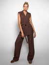 Loes Pantalon | Bruin | Tall