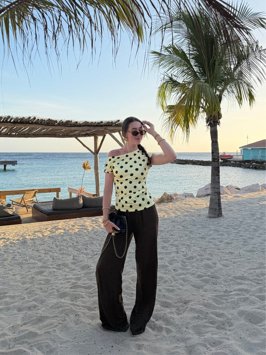 Lauren pants | Linnen | Bruin | Tall