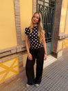 Lauren pants | Linnen | Zwart | Tall