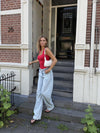 Alix | Balloon Jeans | Mid-waist | Light blue | Stretch | Tall