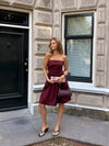 Donna Dress | Bordeaux | Tall