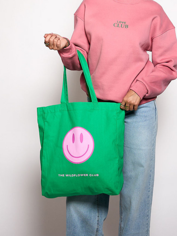 Canvas tas | Groen | The Wildflower Club