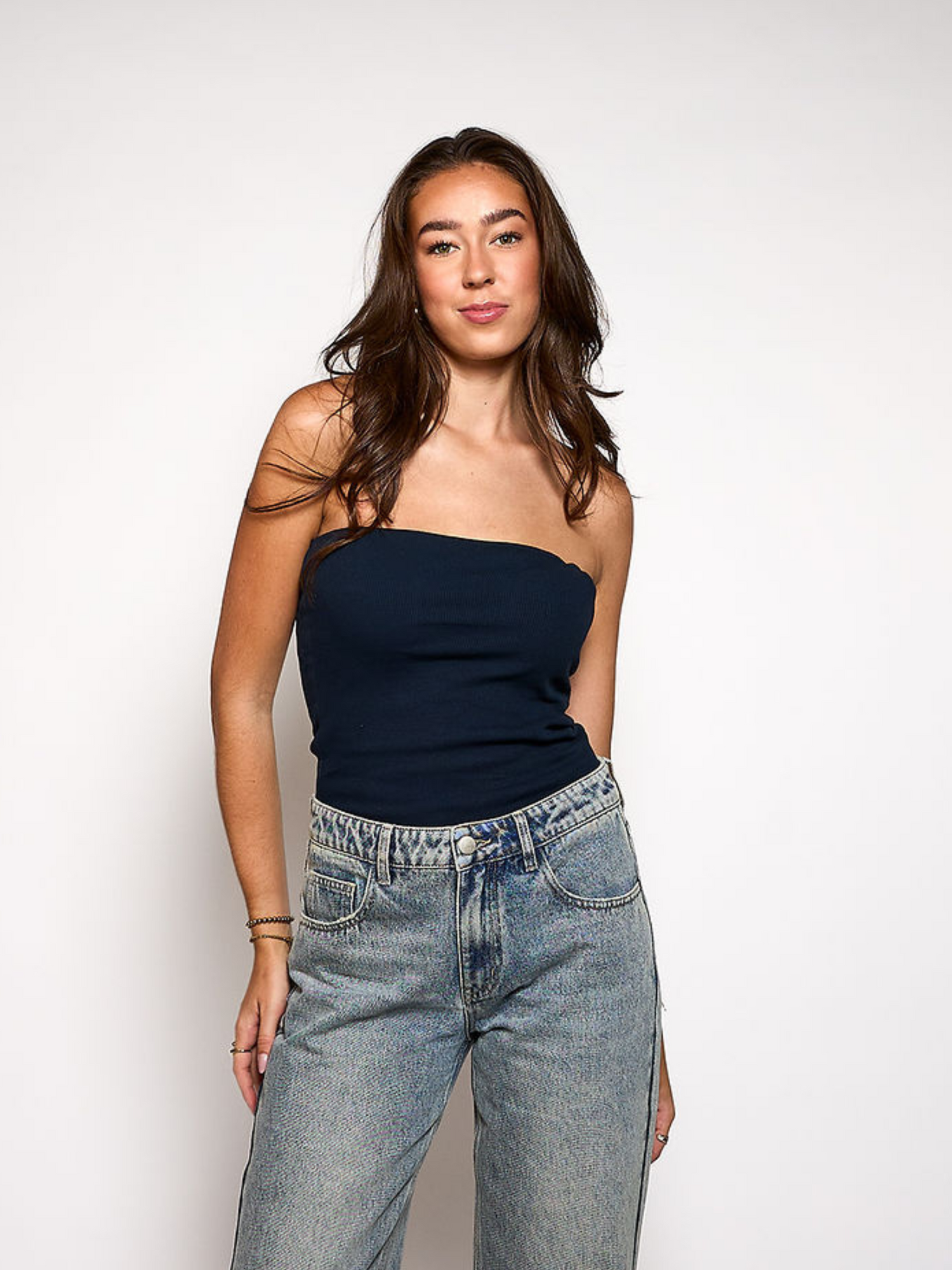 Basic Tube Top Sophia | Navy