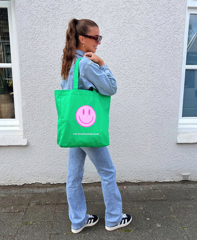 Canvas tas | Groen | The Wildflower Club