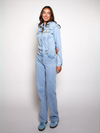 Zoë Denim Jumpsuit | Straight leg | Stretch | Blauw | Tall