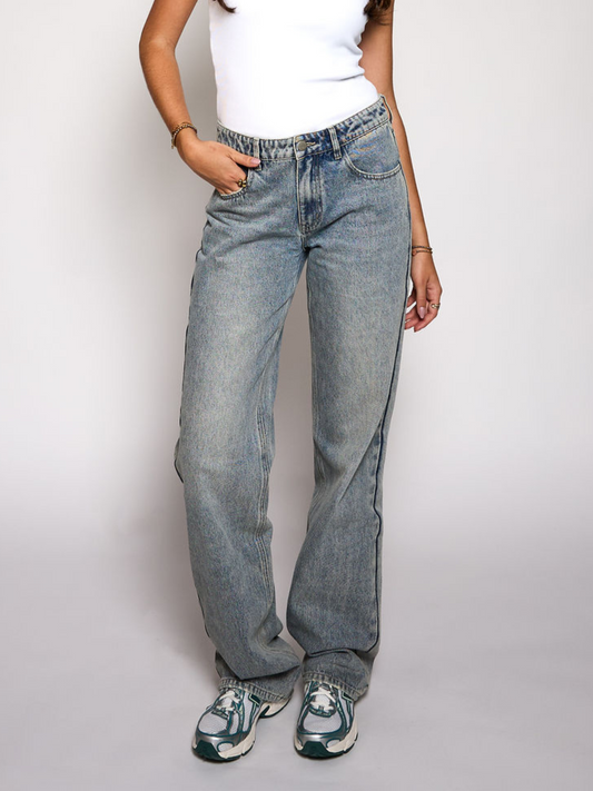 Lola Low Waist Jeans| Vintage Blue | Tall