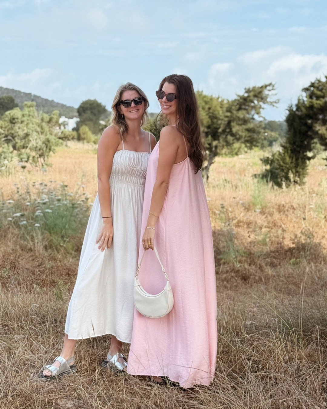 Anna Maxi Dress | Roze | Tall