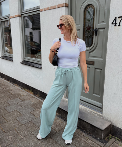 Loua trousers | Pressfold | Green | Tall
