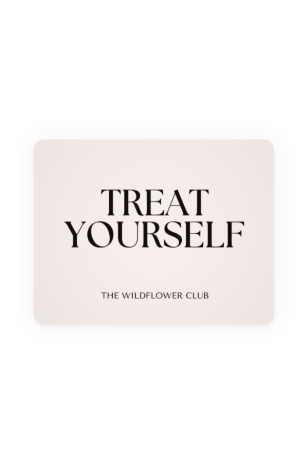 Digital gift card The Wildflower Club