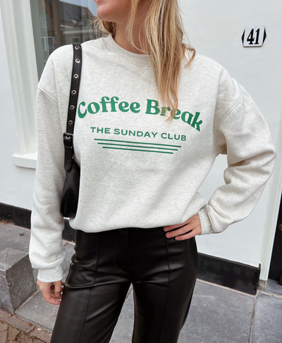 Coffee break sweater | Grey | Tall