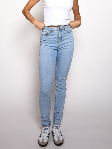 Hazel Skinny Jeans | Blauw | Stretch | Tall