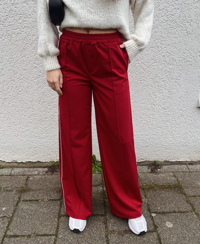 Blake pants met streep | Rood | Tall