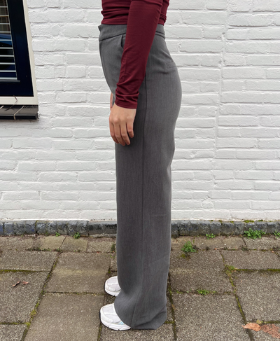 Nova | Wide leg trousers | Dark gray | Tall