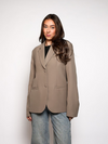 Nova oversized blazer | Taupe | Tall