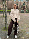 Mira Cable Knit | Beige | Tall