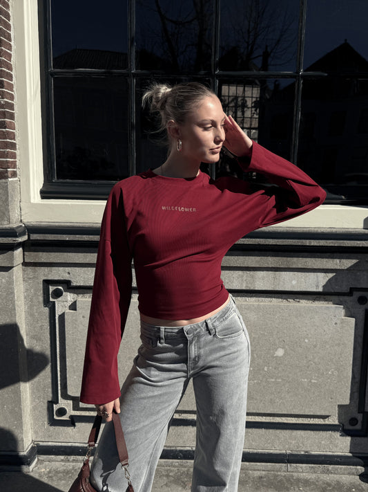 Sanna Tee | Rood | Tall