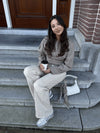 Sanna Tee | Taupe | Tall