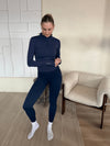 Sports Leggings | Navy | Tall