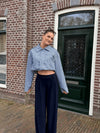 Naya jacket | Geruit blauw | Tall