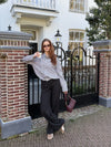 Naya jacket | Geruit zwart | Tall