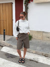 Mauv | Stoffen Jort | Earthy olive | Tall