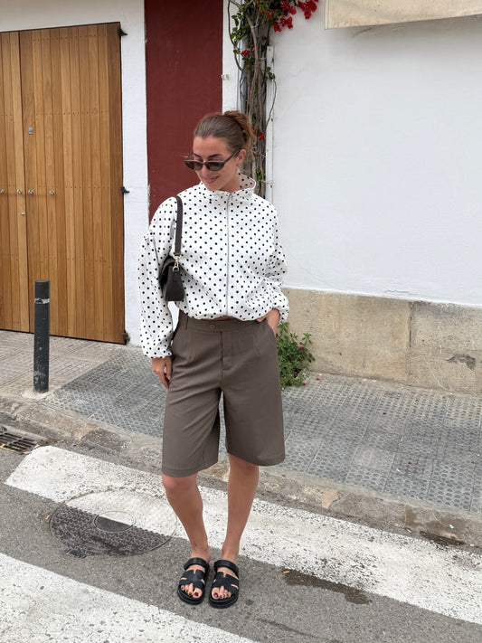 Mauv | Stoffen Jort | Earthy olive | Tall
