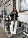 Loua oversized jacket | Donkerbruin | Tall