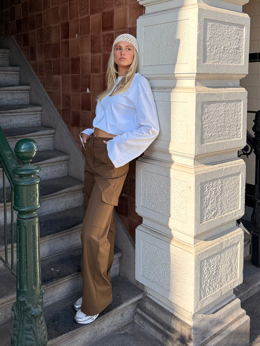 Mia | Cargo pants | Earthy Olive | Tall